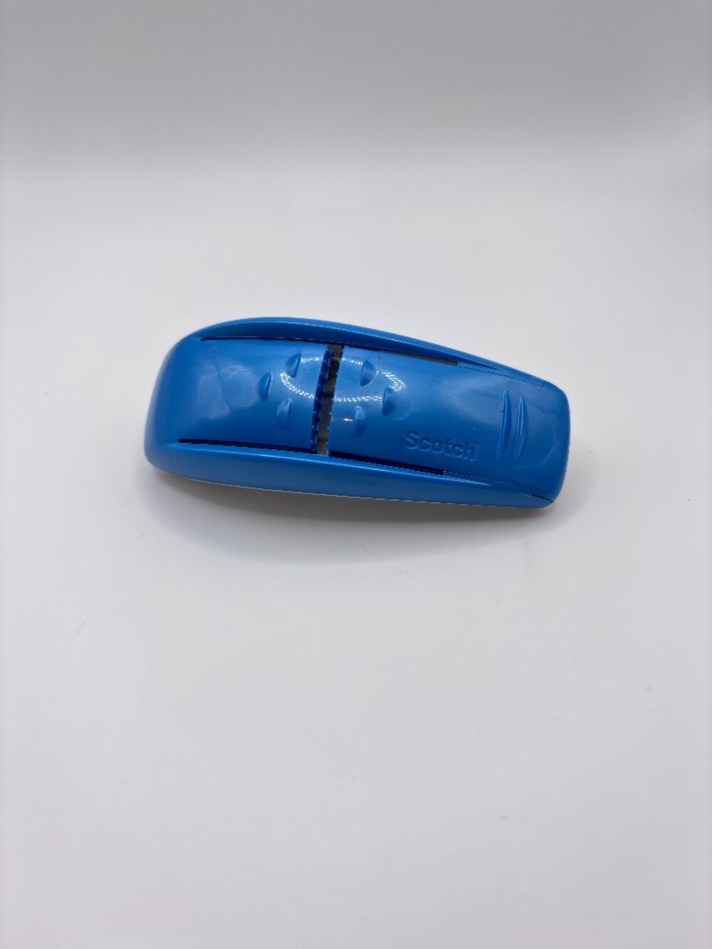 Blue Scotch Pop Up Tape Dispenser Wrist Hand Band Elastic Gift NO REFILL